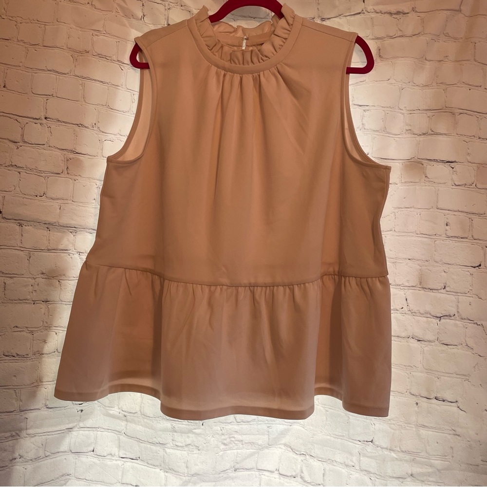 Ann Taylor Peplum Shirt